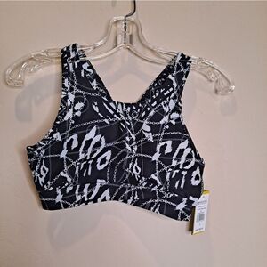 Eleven by Venus Williams Chain Print 90s Sport Bra NWT Small
